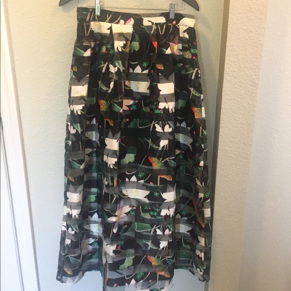 Long Japanese skirt